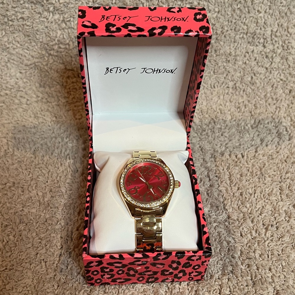 NWOT BETSY JOHNSON Watch